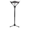 Portable Outdoor Folding Stool Oxford Cloth Aluminum Alloy Telescoping Folding Stool for Camping Queuing Fishing