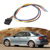 Left Tail Light Bulb Socket Wire Harness ABS Plastic Long Lasting Use 4733242 Replacement for Saab 9