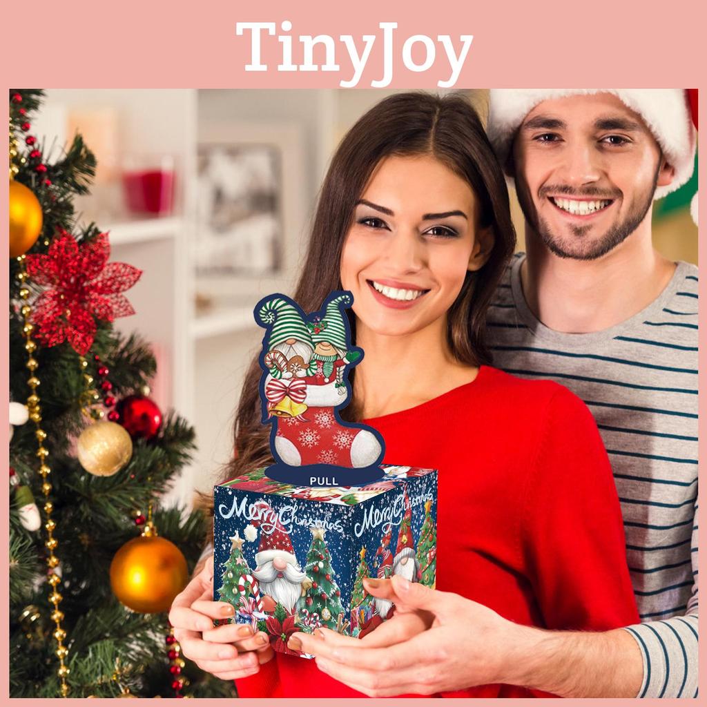 With Money Box Paper Material Gift Box Christmas Decoration Atmosphere Prop