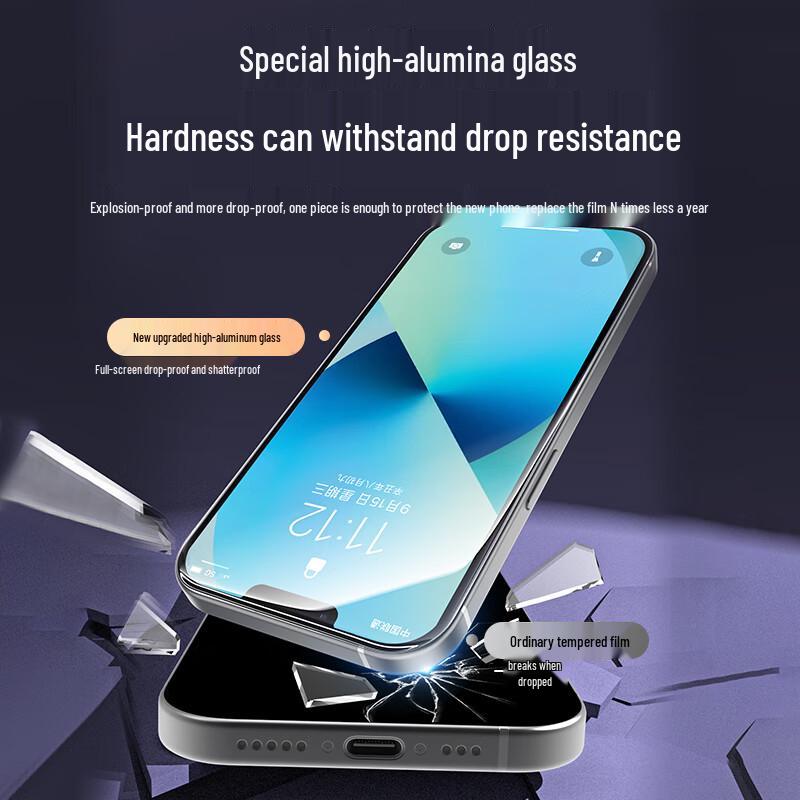 Langling HD Panzerglas-Displayschutz mit einfachem Installationsset