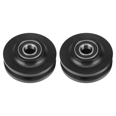 2ks Posuvné dveře od stodoly Skříň s kolečky Hardware Roller Cabinet Kladka na okna Domácí použití
