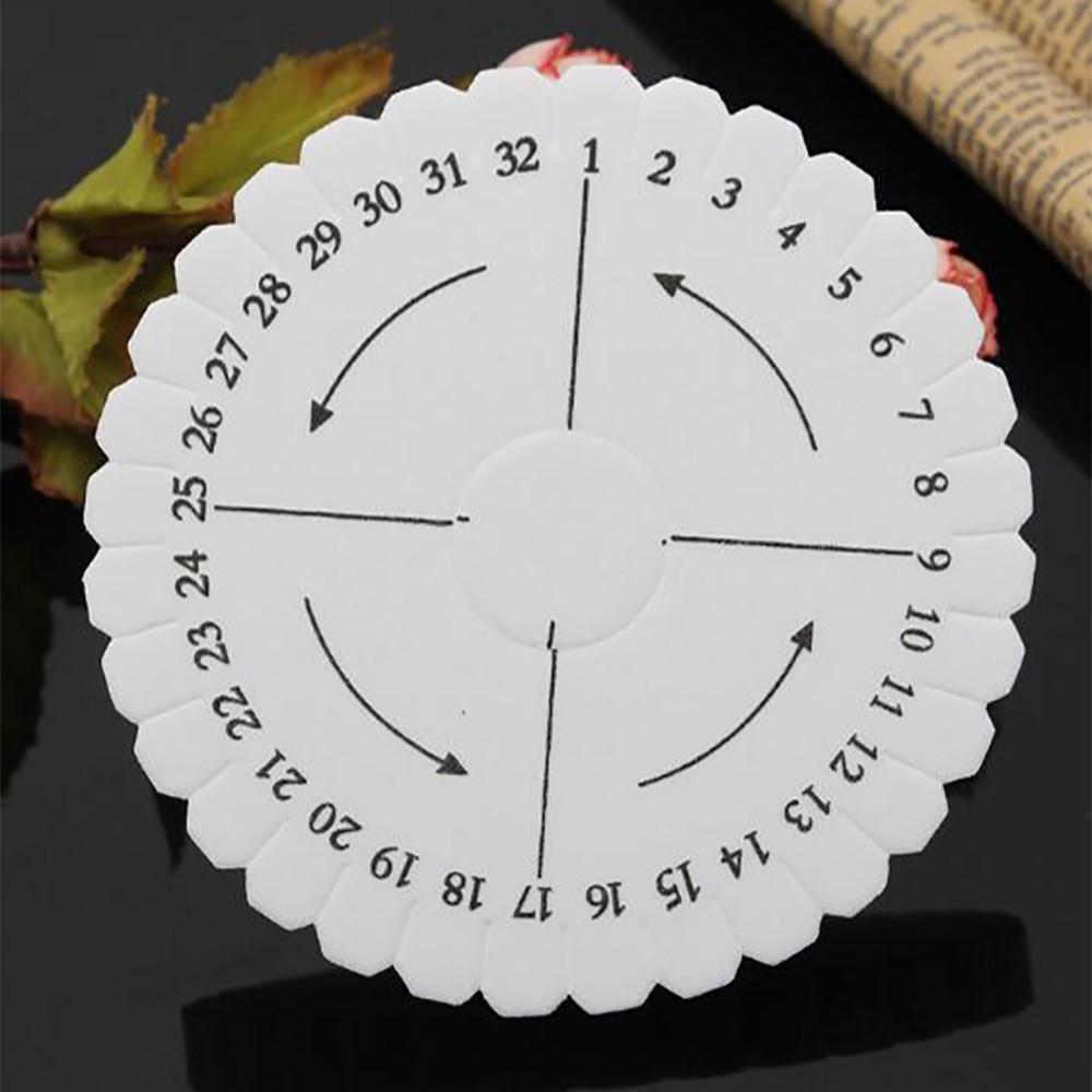 (Nikita) 2 szt. Okrągły kwadratowy Kumihimo Linka Linka Dysk Dysk plecionka Płyta DIY Warkocz