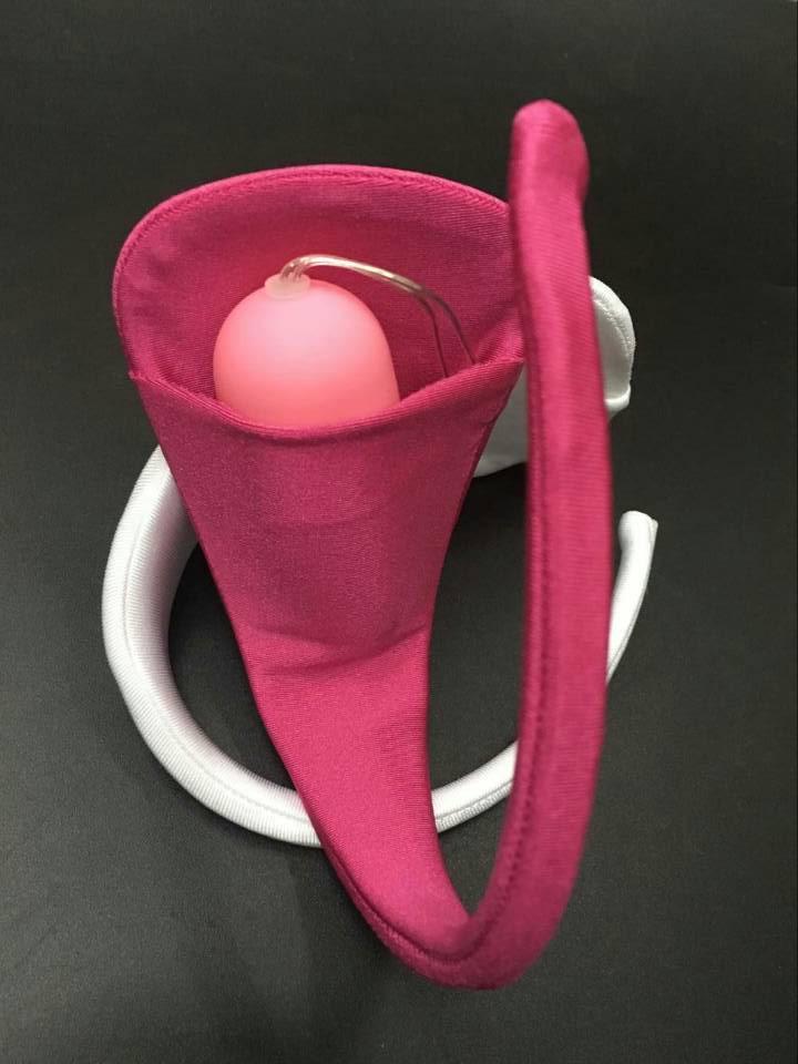 Sexy Women's C-String Thongs with Invisible Vibrating Egg Option - Transparent, Fun, and Flirty Lingerie Accessory