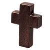 Paintable Mini Wooden Prayer Crosses Pendants,Diy Craft Charms Small Wooden Crosses with Flat Sanded Sides and Top Holes for Creative Handmade Jewelry