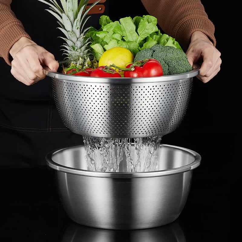 HUIHUADU Food Grade 304 Stainless Steel Basin