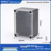 Transparent Waterproof ABS Plastic Junction Box for Indoor/Outdoor Power Supply & Monitor