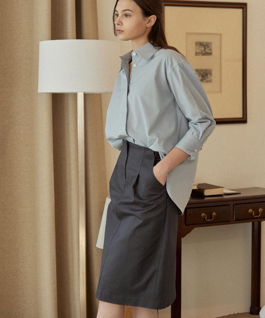 Nonlocal Cotton Comfort Skirt 2 Colors