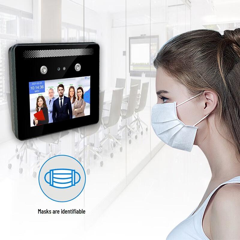 TIMY AI Face Recognition Access & Attendance Terminal CN plug (adapter included)