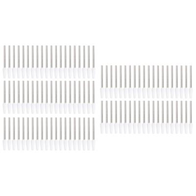 100 Pcs Tapered Barrel Nail Drill Bit Quartz Tungsten Steel Professional Cuticle Clean Drill Bit