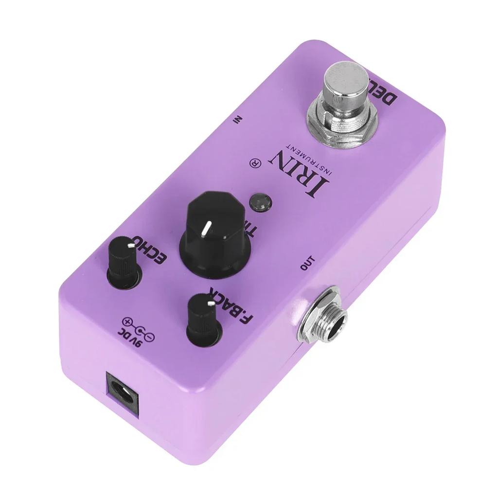 IRIN XG-6 Delay Effect Guitar Pedal Electric Guitarra Digital Analog Delay Pedal True Typass Guitar Parts & Accessories