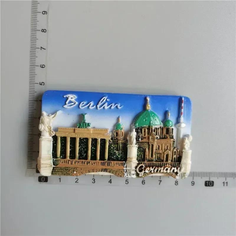 Germany Fridge Magnets Cuckoo Clock Mug Berlin Munich Dresden Frankfurt Freiburg Neuschwanstein Refrigerator Magnets Sticker