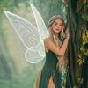 Halloween Angel Wings Party Favor Cosplay Costume Dress Up Props Butterfly Fairy Wings Women Girls Sparkle Princess Angel Wing