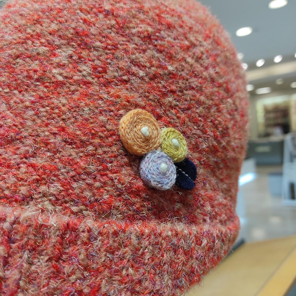 capten Elle (Authentic) Multi Flower Beanie ELC6UKB011