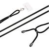 Cordon de fixation - celly - cover noir - couleur noir - maintien sécurisé - accessoire téléphone