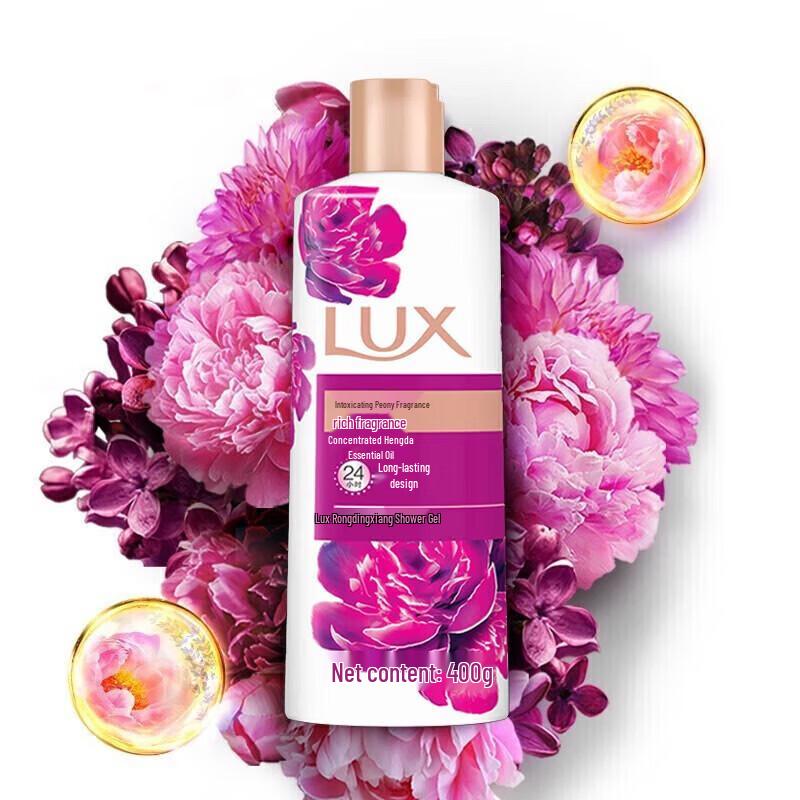 Lux Exquisite Fragrance Peony Shower Gel 3-Pack