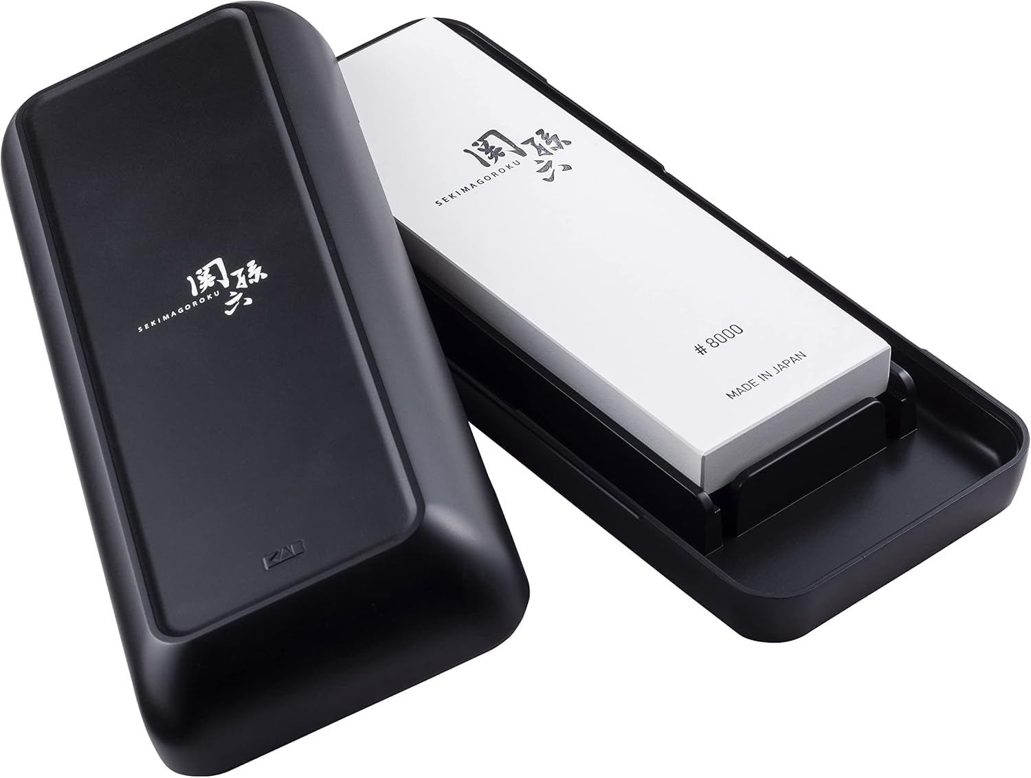 

Сверхтонкий точильный камень Seki Magoroku для финишной доводки ножей с футляром для хранения Сделано в Японии AP0333 #8000 белый