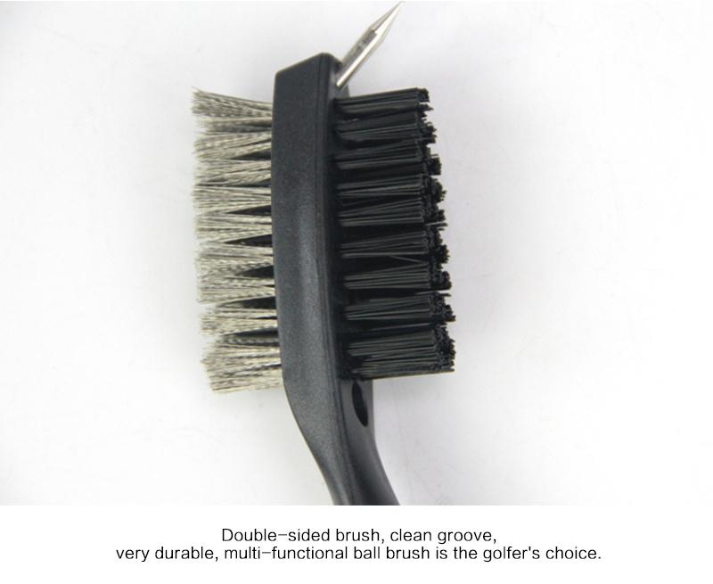 Golf Club Brush Golf Groove Cleaning Brush 2 Sided Golf Putter Wedge Ball Groove Cleaner Kit Cleaning Tool Golf Accessories