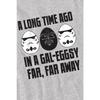 STAR WARS Mens GalEggsy Far, Far Away T-Shirt