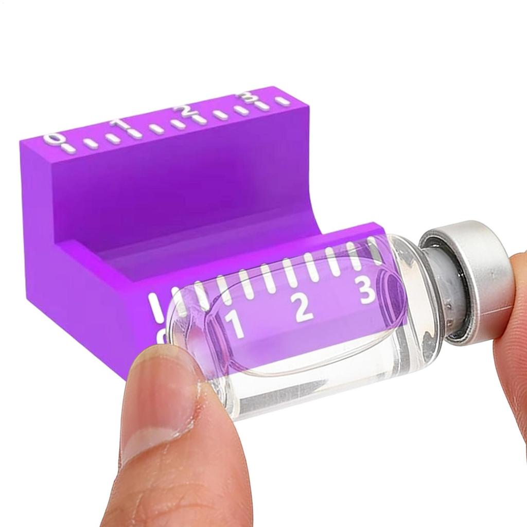 Vial Label Applicator 3ml Precise Reusable Application Vial Labeling Tool for Kitchen Cosmetic Makeup Oil Art Making Labeling