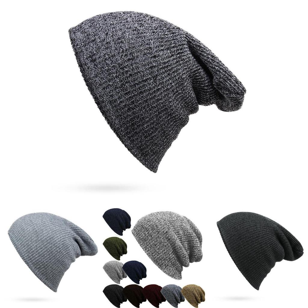 Premium Quality Men Women Unisex Knit Baggy Beanie Winter Hat With Timeless Design