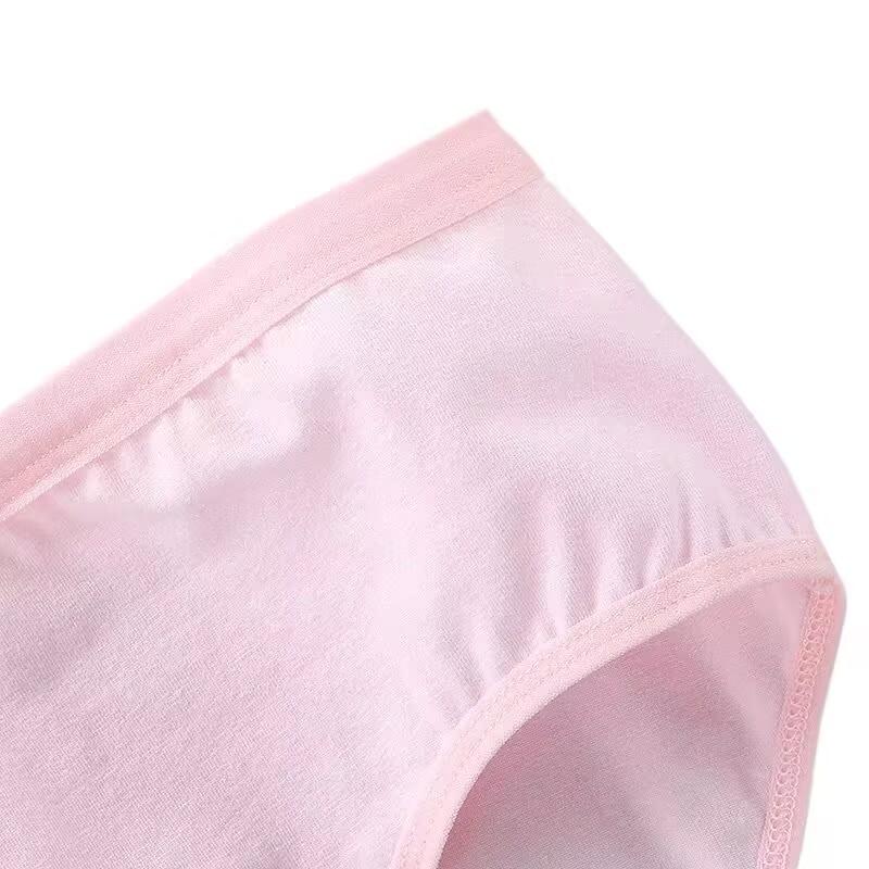 Teenager Briefs Girls Underwear Cotton Briefs Sports Letters Breathable Briefs Pupils 8-12-14 Years