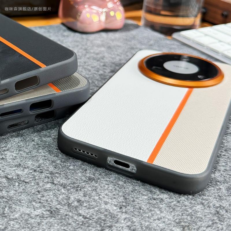 For Huawei Mate 80 Pro Case For MagSafe Magnetic Matte PU Leather Silicone Cover For Huawei Mate80 Shell Fingerprint-Resistant