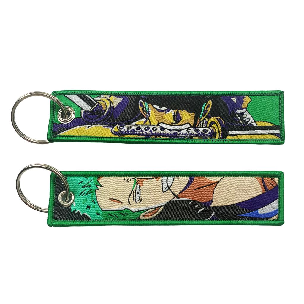 One Piece Adorable Keychain Anime Peripheral Dragon Ball Car Keychain Cartoon Naruto Male plus Female Birth Date Present Xmas