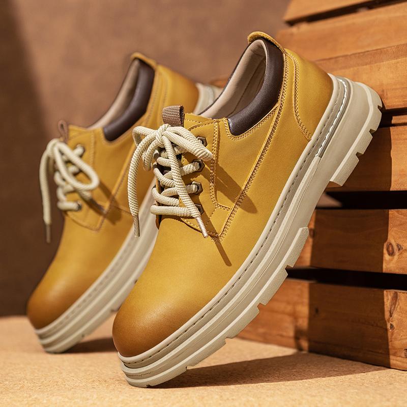 

Мужские туфли кэжуал в британском стиле с низким вырезом, мужские формальные туфли, универсальные и модные, мужские туфли для путешествий на открытом воздухе 38