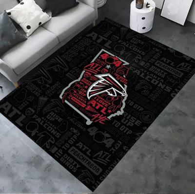 Atlanta Falcons Carpet Rug For Living Room Bedroom Home Sofa Decorationkids Play Nonslip Floor Mat