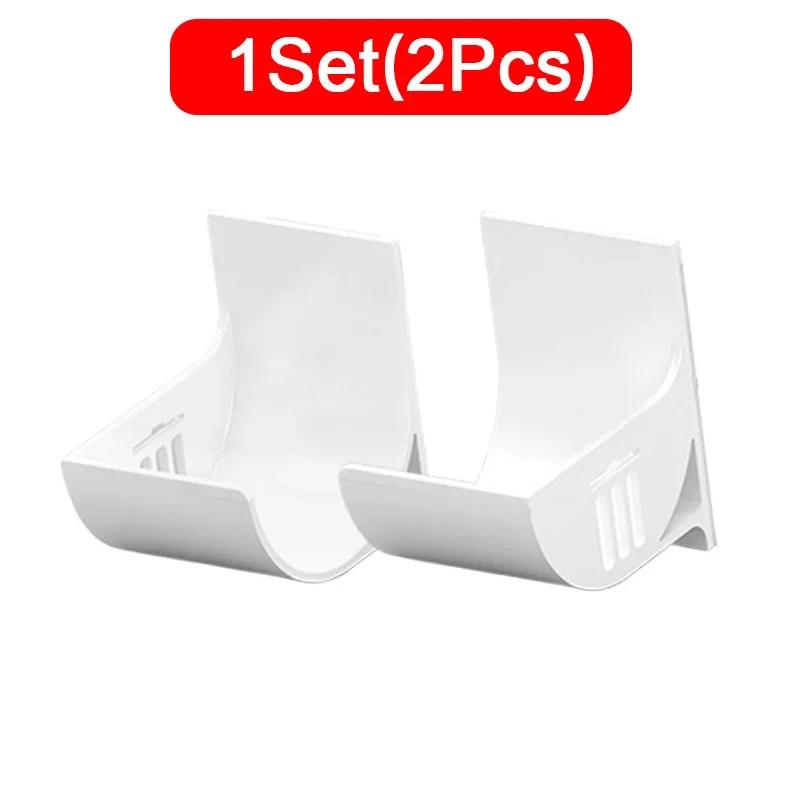 10/2 шт. Настенный держатель для мусорных пакетов, контейнер для хранения мусорных пакетов, органайзер, диспенсер для пластиковых пакетов, контейнер для пленки для кухни, полки 2Pcs(1 Set)