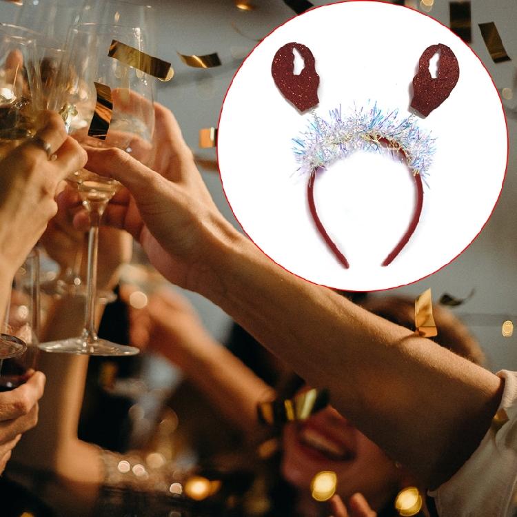 Hair Accessories Women Washing Face Hairband Crab Lobsters Shaped Hair Decors