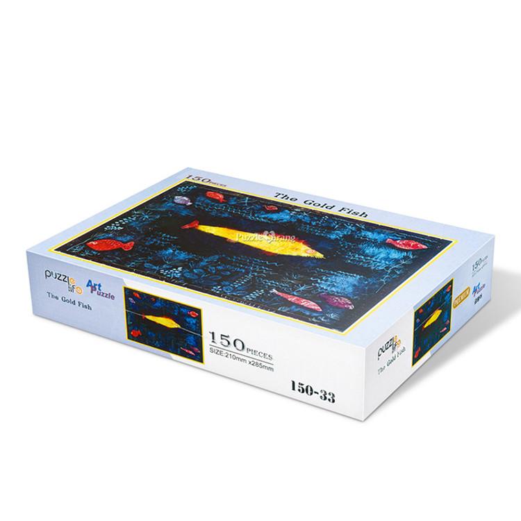 150dílné puzzle - Zlatá rybka, populární korejské puzzle