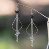 Stainless Steel Star Heart Dangle Earrings Gothic Punk Hollow Drop Hoop Earrings For Women Men Y2K Jewelry