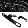 AQIMY Relocação da Bobina de Ignição para Sportster XL883 XL1200 Suporte Preto, Ferro, Harley-Davidson 2007-2021 2020,