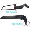 Motorcycle Mirrors Stealth Winglets Mirror Kits Adjustable Mirrors Motorcycle Wing Mirrors For Kawasaki YAMAHA XMAX KTM BMW