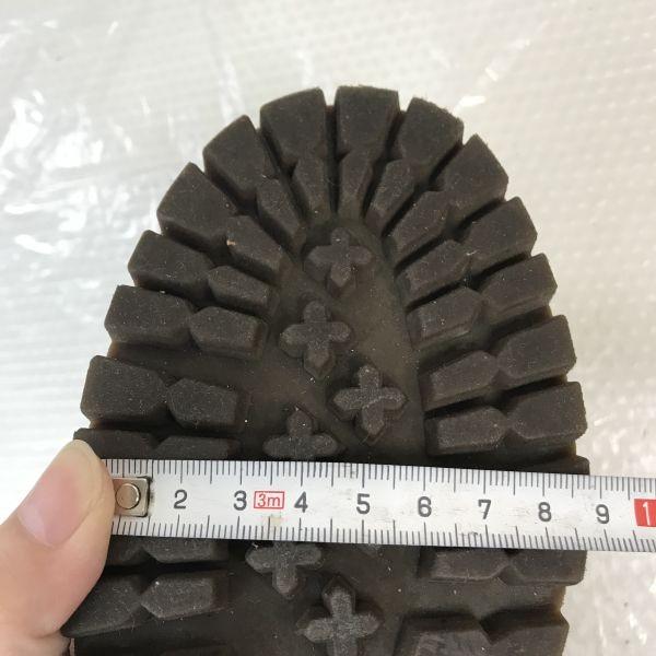 Ralph Lauren Leather Short Boots 6B 22.0-23.0 Brown Work Trekking Shoes(USED)