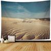 Dune Sunrise Tapestry Sahara Desert Dunes Tapestry Nature Outdoor Scenery Tapestry Wall Hanging Decor for Bedroom Living Room