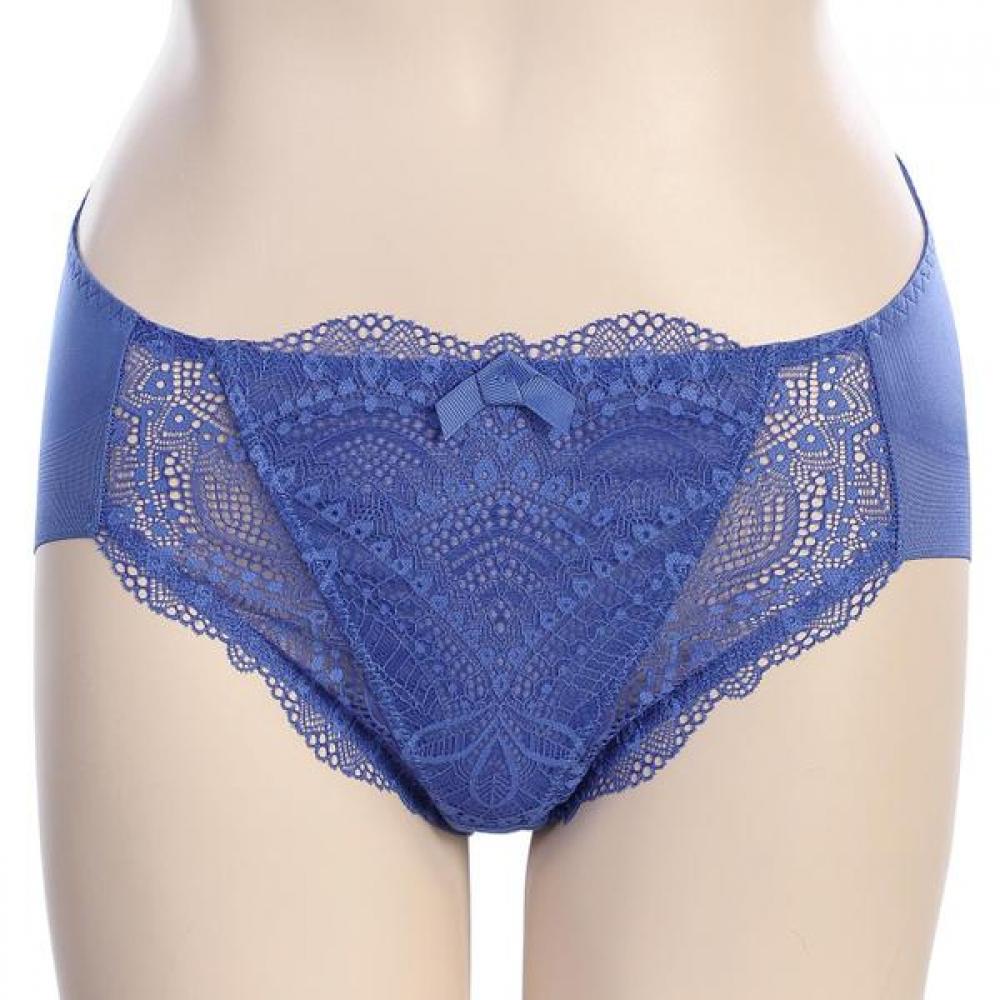 

Barbara Women Lace Hem Panty 2color Abp4457h bio blue/90