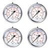 Pressure Gauge 0 100 Bar PSI with 60mm Dial Featuring Accurate Measurement for Hydraulic and Vacuum Applications