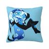 Shadow Milk Cookie Run Kingdom Pillowcase Polyester Cushion Cover Gift Cute Cartoon Throw Pillow Case Cover Home Zipper 40X40Cm