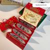 3D Up Birthday Red Envelope Greeting Card 6 Card Slots Foldable New Year'S Money Red Envelope Red Gold