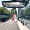 Car Cartoon Decoration Decorative Cartoon Car Charm Car Interior Accessory Cute Festive Hanger For Christmas Tree Backpack Home