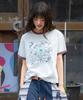 RuNaKi'Hu' Wxt103 Saigono Peace Ringer T-Shirt (Sky Blue)