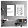 Wall Art Laundry Cheat Sheet Poster Print Minimalist Art Poster Wall Pictures For Bathroom Decor Laundry Guide Canvas Painting