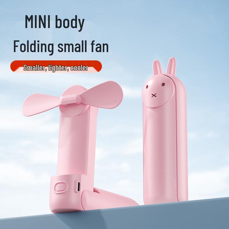 

Portable USB Foldable Desktop Fan for Office and Camping 500mAh, Three-speed