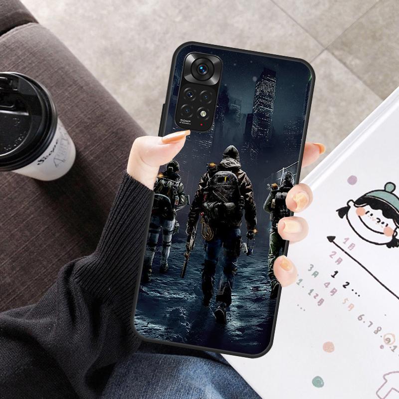 The Division 2 Case For Xiaomi Redmi Note 11 10 9 8 12 Pro 10S 11S 12S Cover For Redmi 9 10 10A 9C 10C 12C