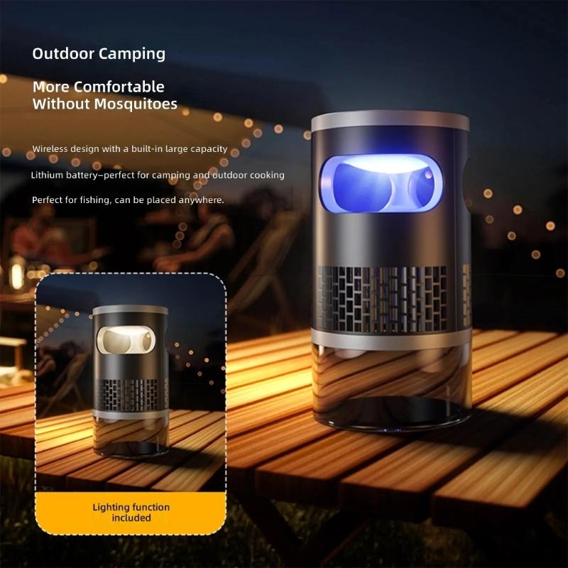 Practical Fly Zapper Fly Trap with Inhalation Technology Safe Insect Killing Light Perfect for Home Bedroom Kitchen