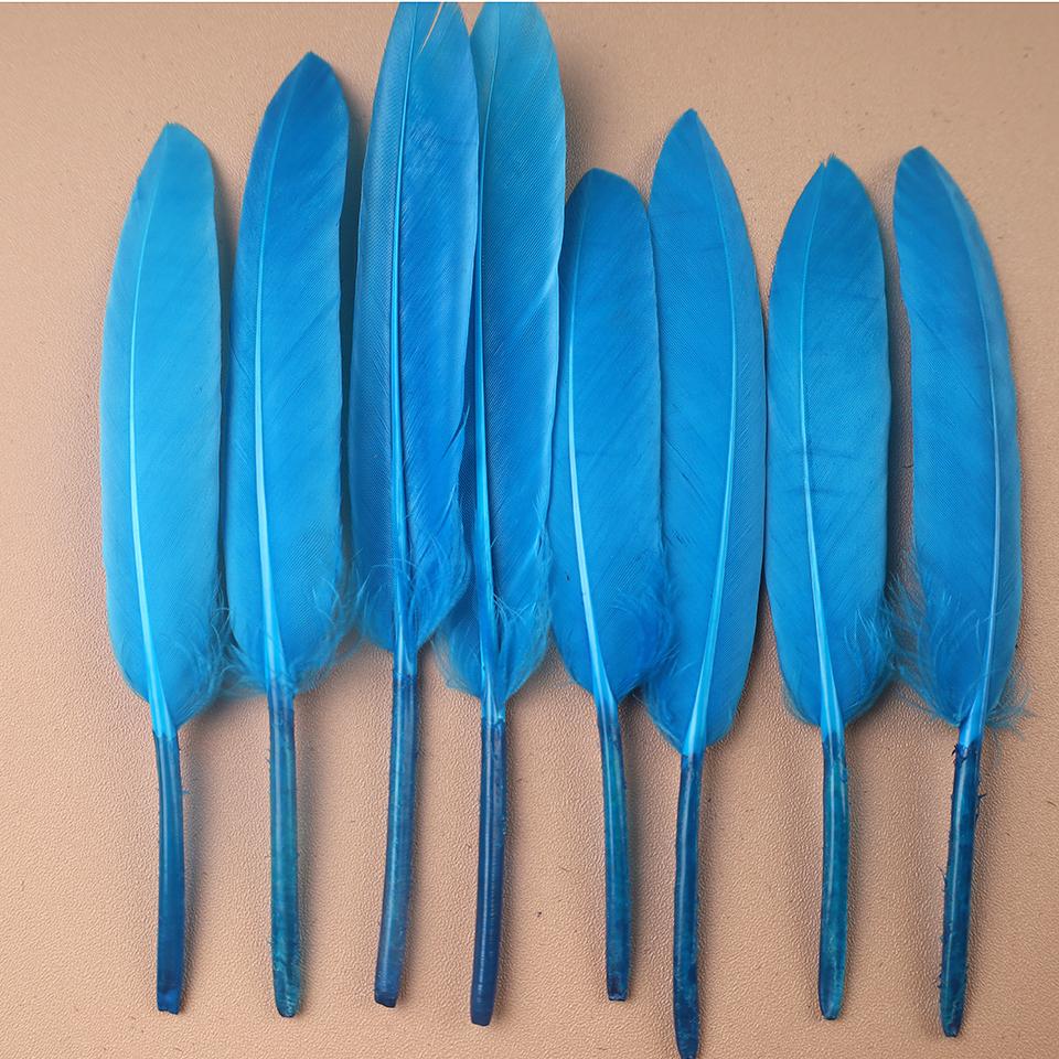 Duck Feathers for Clothes Handicraft Accessories White Golden Black Pink Peacock Goose Feather Plumas Handicraft Article