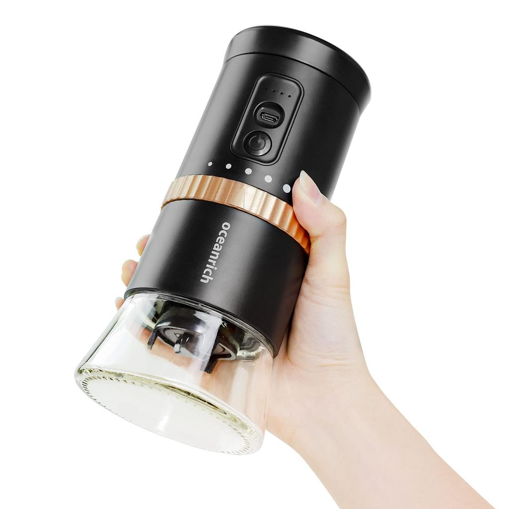Ocean Rich Cordless Automatic Coffee Grinder G2 Black UQ-ORG2BL