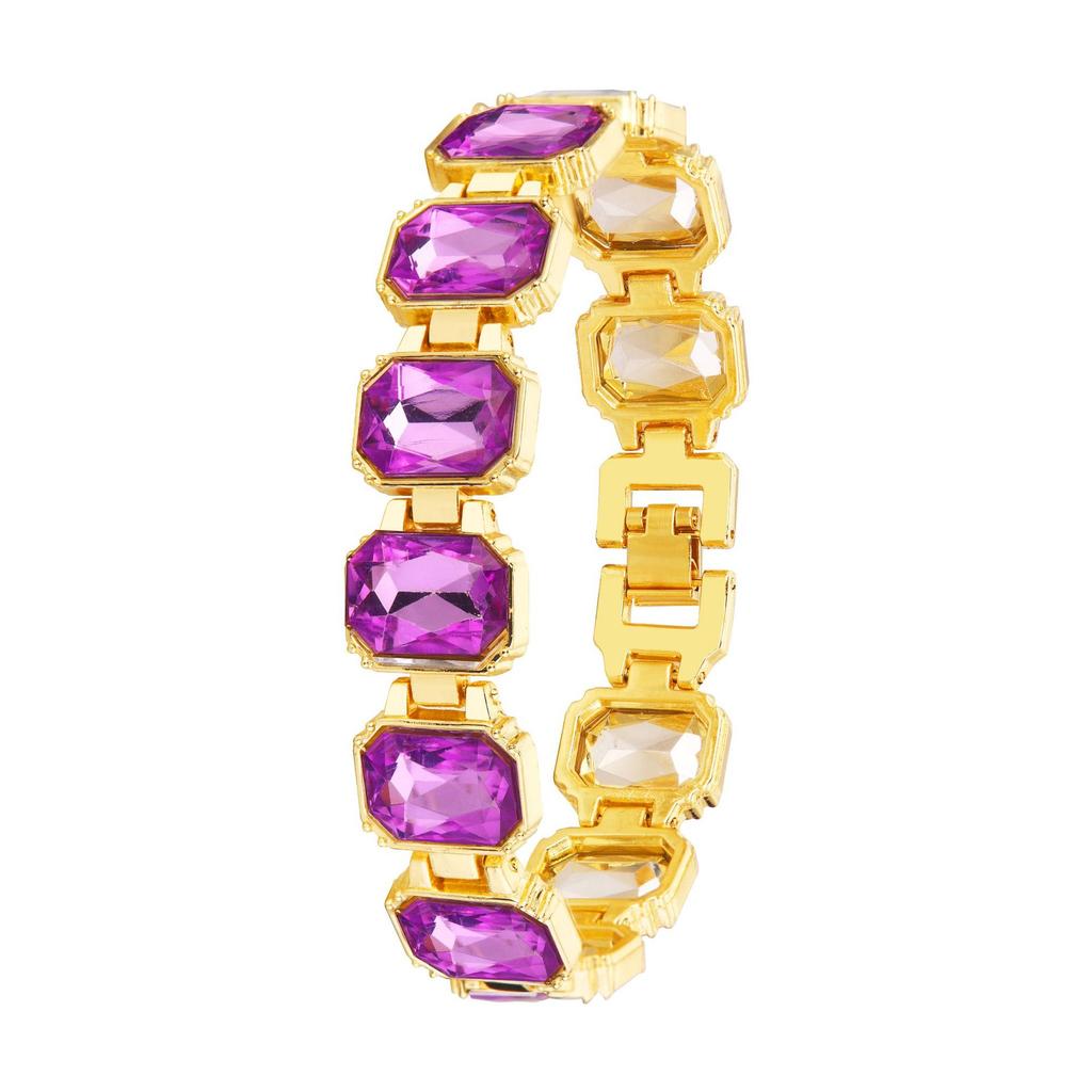 Women Crystal Bracelet Strap Quartz Watch Ladies Wristwatch Clock